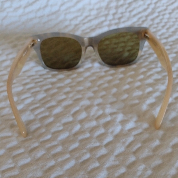 Tortoiseshell Sunglasses with Green Lenses Kate Spade